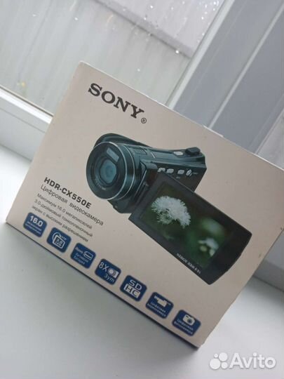 Видеокамера sony