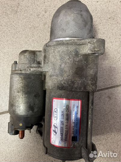 Стартер на hyundai 36100-25020