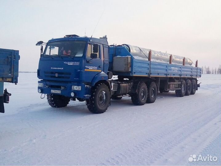 Перевозка длинномером шаланда 20 тонн