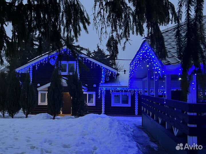 Русская баня на дровах с бассейном