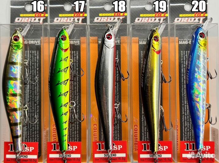 Воблеры zipbaits Orbit 110SP