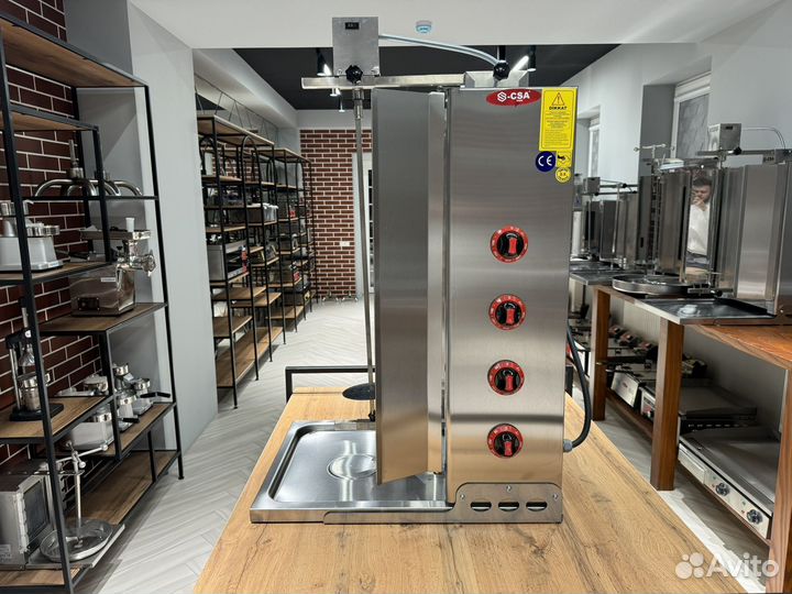 Аппарат для шаурмы 4 зоны, Karacasan