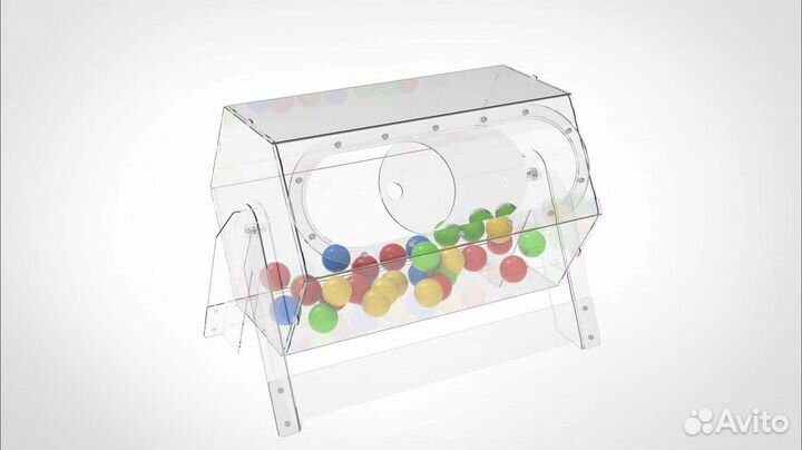 Лототрон / Лототрон из пластика с капсулами