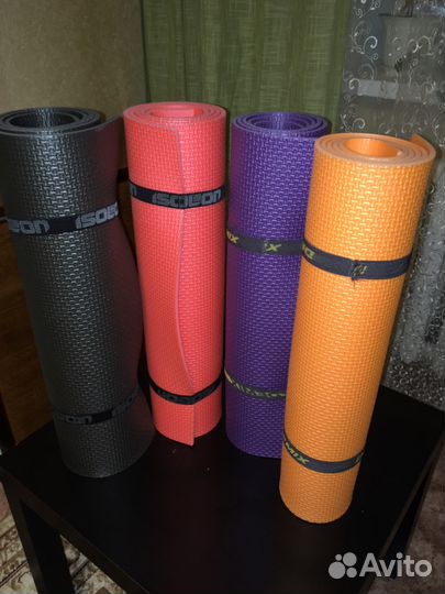 Коврик для фитнеса, йоги, туристический, пляжный