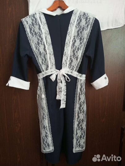 Школьный фартук и платье