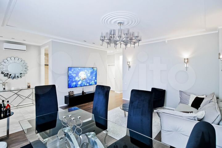 3-к. квартира, 117 м², 3/4 эт.