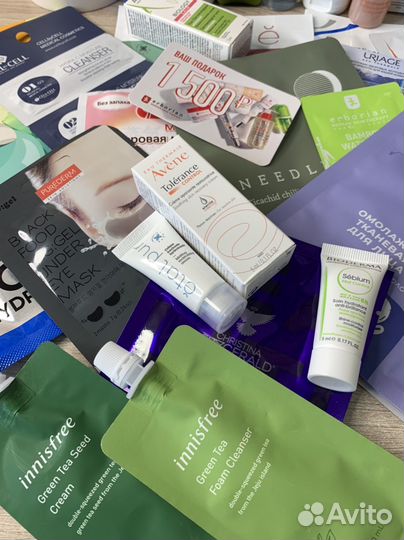 Крыгина бокс Clarins aven uriage elemis payot