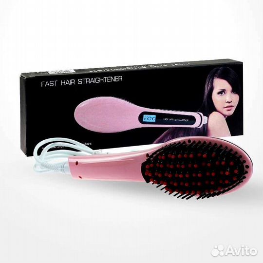 Расческа-выпрямитель Fast Hair Straightener