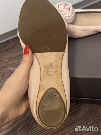 Балетки valentino оригинал 38