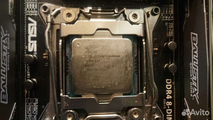 Процессор i7 5820k сокет 2011v3, куллер Scythe