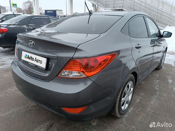 Hyundai Solaris 1.4 МТ, 2012, 165 000 км