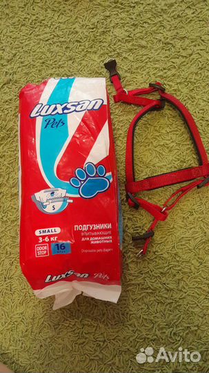 Подгузники для собак и шлейфа размера S