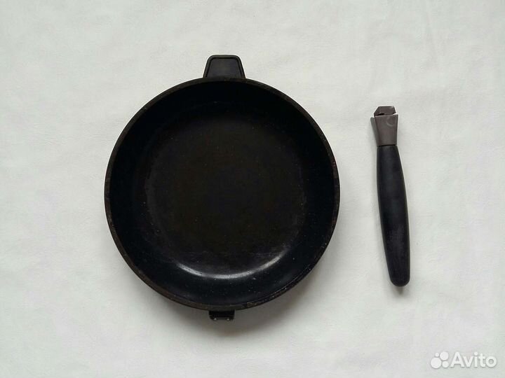 Berghoff сковорода со съёмной ручкой для индукции