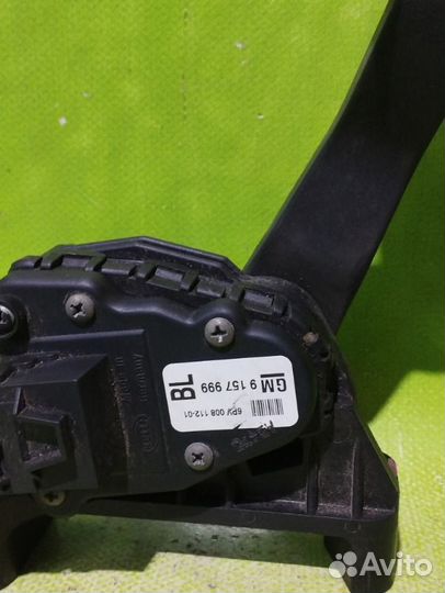 Педаль газа Opel Astra L69 Z16XER 2007