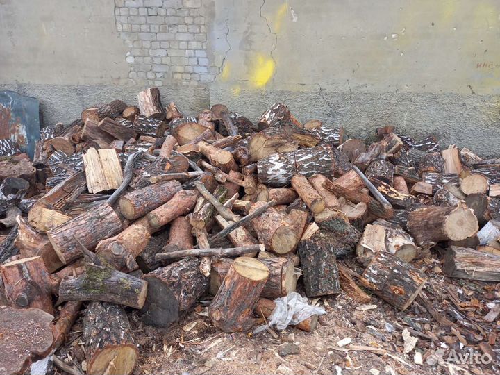 Дрова некондиция дуб, берёза, сосна, вяз. Доставка