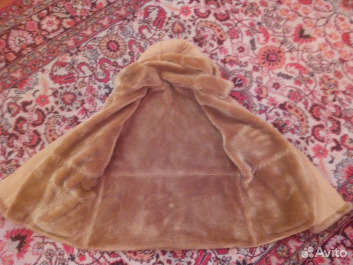 Дубленка женская (очень мягкая и легкая