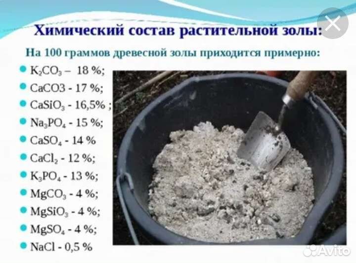 Зола древесная как удобрение с доставкой
