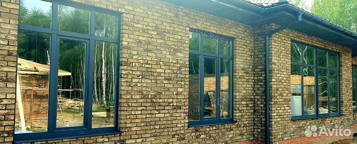 Остекление окон и балконов пвх