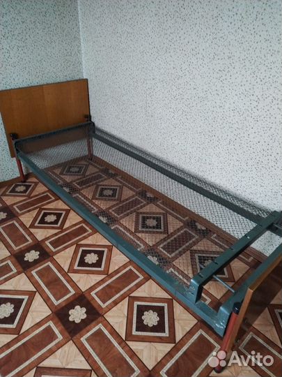 Кровать металлическая односпальная
