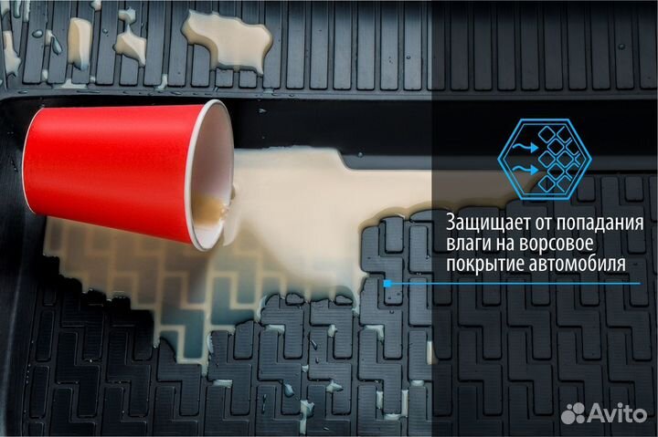 Коврики салона Kia Sportage III 2010-2016