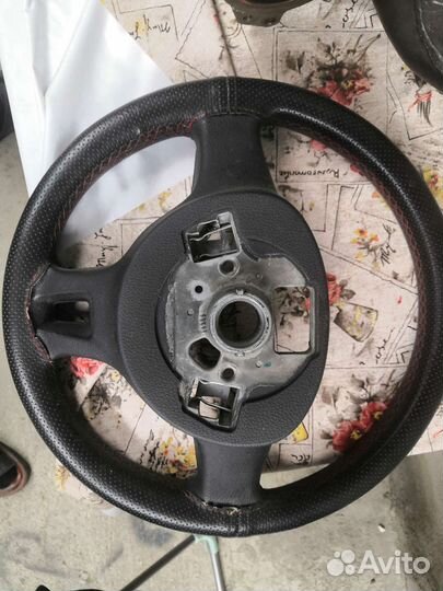 Руль оплётка на руль фольцваген поло