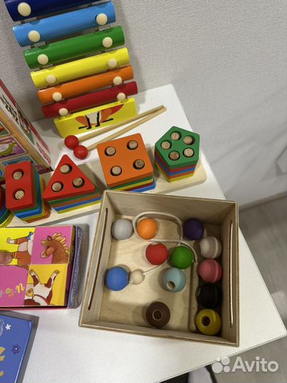 Развивающие игрушки от 1 года пакетом