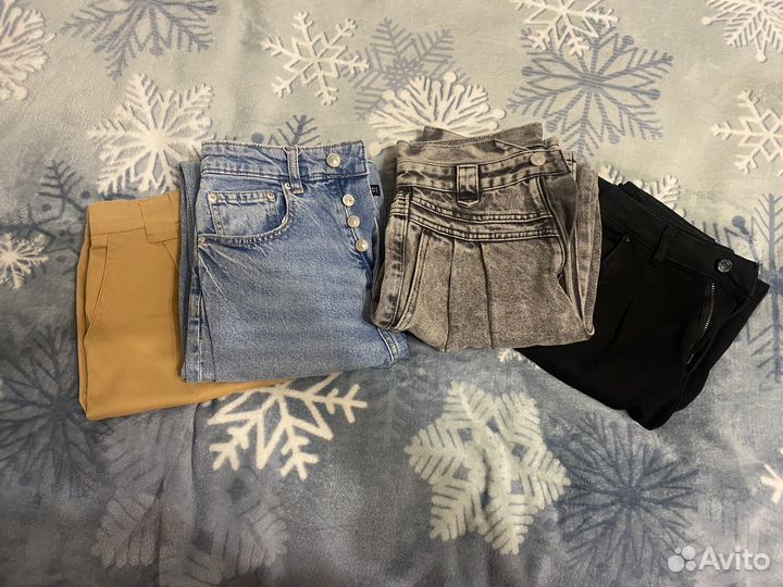 Джинсы 4 пары