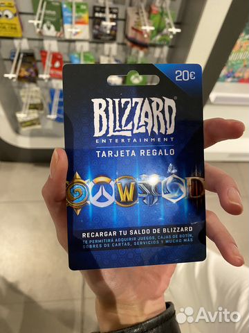 Карта оплаты пополнения Blizzard World of Warcraft купить в Санкт ...