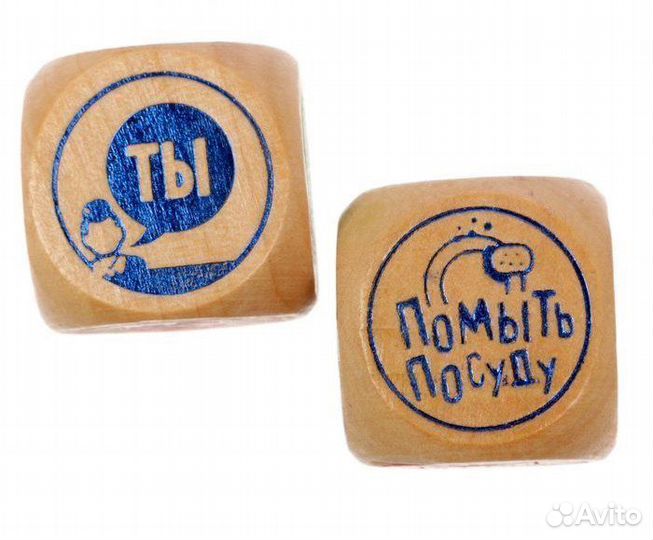 Кубик деревянный 