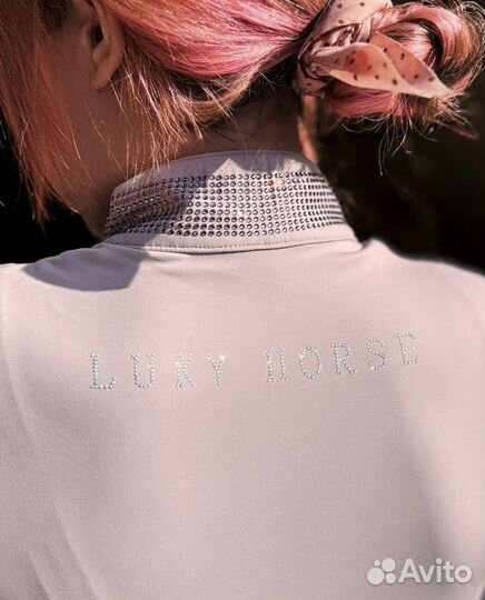 Лонгслив со стразами в цвете «Аметист»