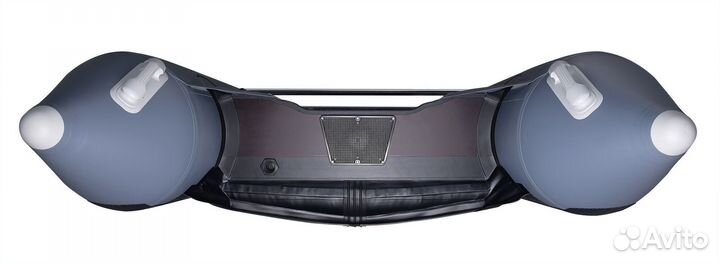 Надувная лодка gladiator E420PRO серый