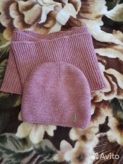 Шапка и снуд для женщины