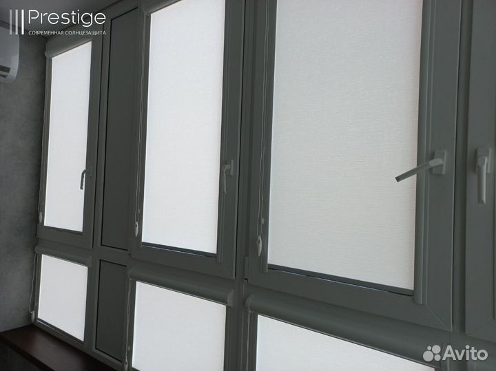 Жалюзи блэкаут, рулонные шторы день-ночь