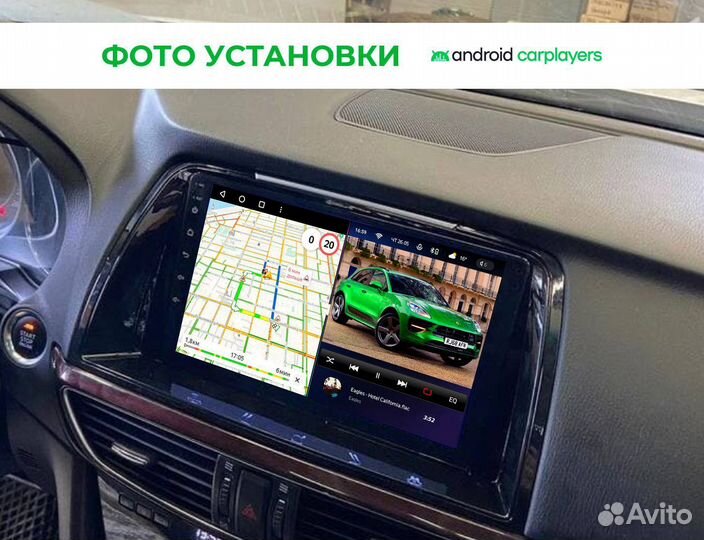 Штатная магнитола на android для Mazda