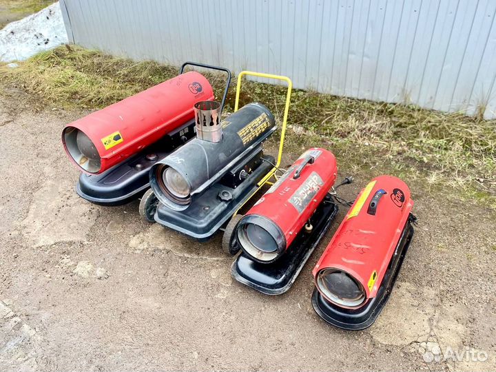 Аренда тепловой дизельной пушки с доставкой