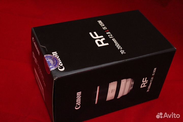 Canon RF Canon 70-200mm f/2.8L IS USM Новый