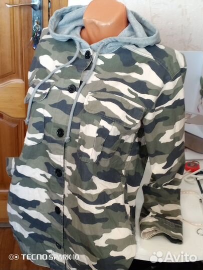 Рубашка для мальчика H&M размер 160