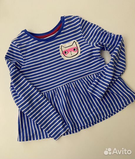 4 лонгслива 98/104; H&M, M&S