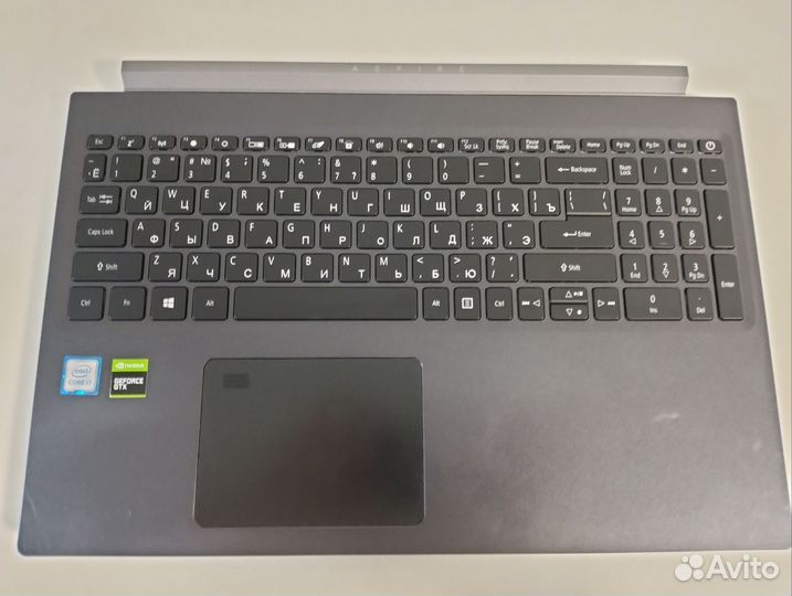Acer Aspire 7 GTX 1650 Ti / i7-9750H разбор