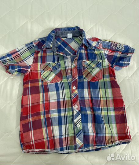 Детские вещи пакетом для мальчика 116 122