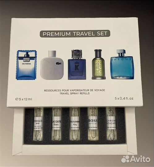 Мужской Подарочный Набор Миниатюр 5*12 ml Древо