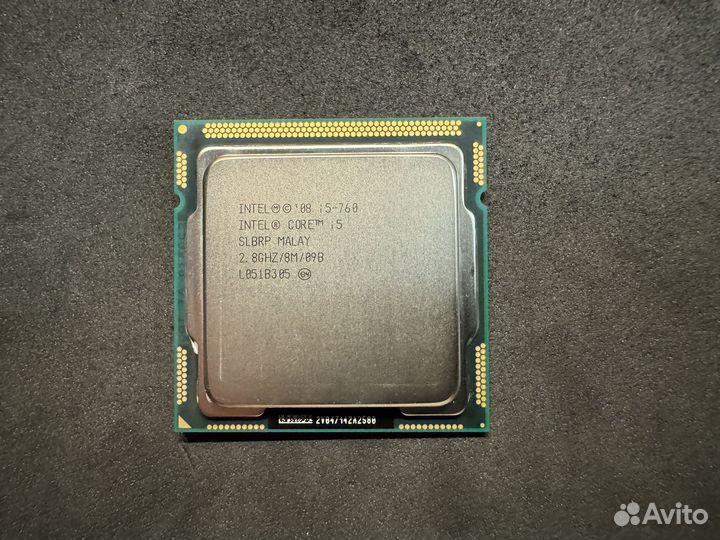 Процессор Intel Core i5-760 LGA1156