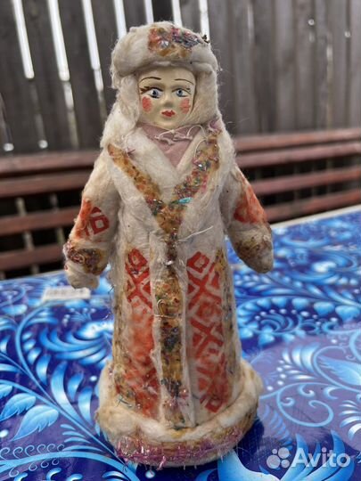 Дед мороз и снегурочка очень старинная