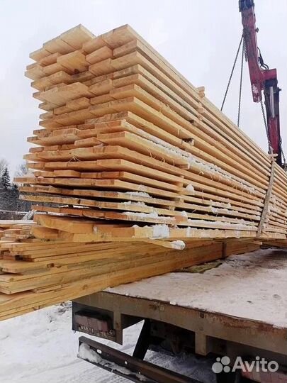 Доска обрезная, брус от производителя