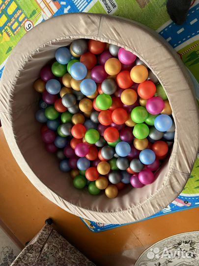 Сухой бассейн с шариками бу