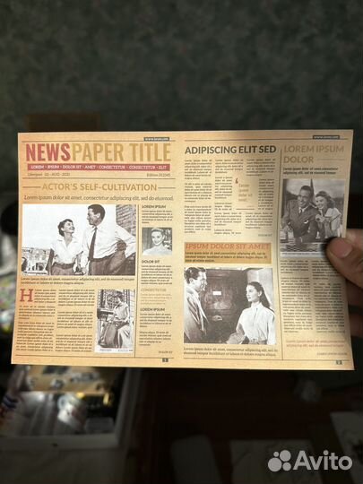 Наклейки в стиле ретро винтаж