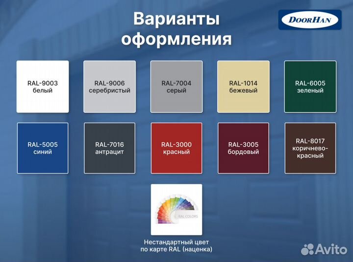 Секционные ворота для гаража в рассрочку