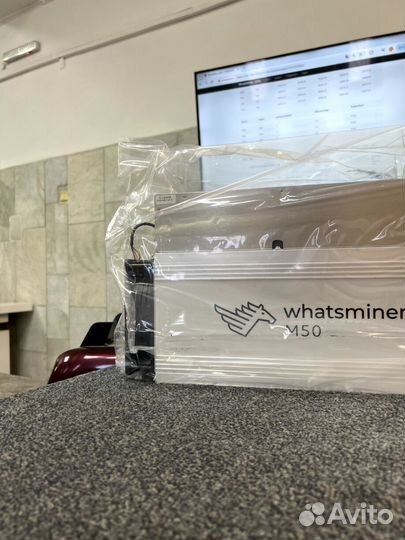 Whatsminer M50 122TH 28W, идеальное состояние