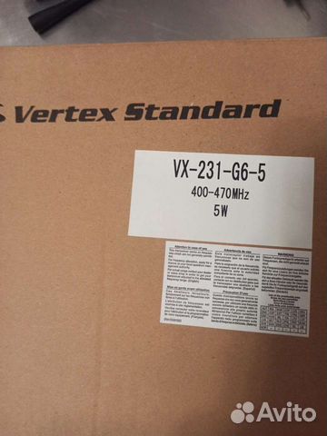 Портативная рация Vertex Standard VX-231-G6-5