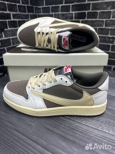 Кроссовки Nike Air Jordan 1 Low x Travis Scott